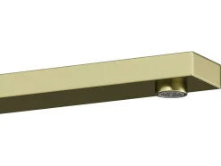 Shower & Design Kraan-Vierkante Hoge Mechanische Mengkraan - H29,5 Cm - Goud Met Satijnglans - Vipava