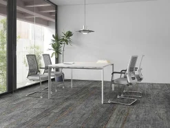 Workēa Kantoormeubilair-Vierkante Vergadertafel - 4 Personen - Wit - L120 Cm - Downtown