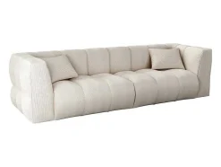 Maison Céphy Vierzitsbank-Vierzitsbank Van Beige Ribfluweel Naemia Van Maison Cephy