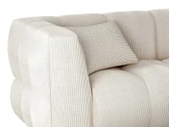Maison Céphy Vierzitsbank-Vierzitsbank Van Beige Ribfluweel Naemia Van Maison Cephy