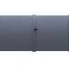 EXPERTLAND Hekjes & Poorten-Vleugelpoort - Vol Aluminium - L350 X H180 Cm - Antraciet - Zerano
