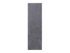RugsX Gangtapijt-Vloerbedekking Santa Fe Grijskleuring 97, Glad, Uniform, Enkele Kleur 100X450 Cm