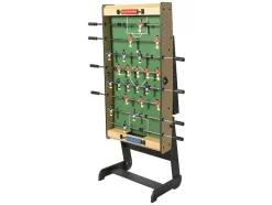 Vente-unique Spel Voor Binnen-Voetbaltafel Van Naturel Houtkleurig Mdf - Opklapbaar - L121 X B61 X H79 Cm - Horton