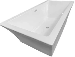 ELITESHOPPING Vrijstaand Bad-Vrijstaand Bad 170 X 80 Cm + Kolommengkraan Heaven