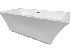 ELITESHOPPING Vrijstaand Bad-Vrijstaand Bad 170 X 80 Cm + Kolommengkraan Heaven