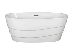 Shower & Design Vrijstaand Bad-Vrijstaand Designbad - 200 L - 150 X 72 X 58 Cm - Wit - Dominika