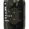 ELITESHOPPING Massagebad-Vrijstaand Ovaal Zwart Whirlpoolbad 185 X 95 Cm 10 Jets Berry