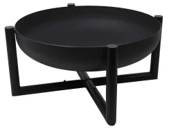 Vente-unique Buitenkeuken-Vuurkorf Van Staal Ogma - D60 X H30 Cm - Zwart