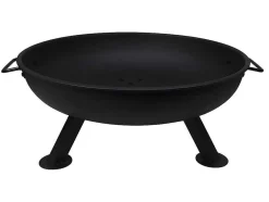 Vente-unique Buitenkeuken-Vuurkorf Van Staal Rigel - D56 X H24 Cm - Zwart