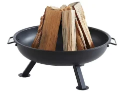 Vente-unique Buitenkeuken-Vuurkorf Van Staal Rigel - D56 X H24 Cm - Zwart