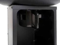 Vente-unique Buitenkeuken-Vuurschaal Met Grillplaat Mcw-K97, O66Cm Zwart