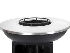 Vente-unique Buitenkeuken-Vuurschaal Met Grillplaat Mcw-K97, O59Cm Zwart