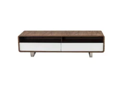 Angel Cerda Tv-Meubel-Walnoot En Wit Tv-Meubel 3046