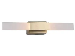 OZAIA Wandlamp-Wandlamp Voor Badkamer Met Ledverlichting Van Metaal - L30 Cm - Goudkleurig - Horsham
