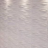 Vente-unique Wandpaneel-Wandpaneel 3D Ondia Om Te Verven - Set Van 6 Stuks, 3M