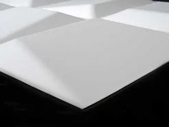 Vente-unique Wandpaneel-Wandpaneel 3D Tessel Om Te Verven - Set Van 6 Stuks, 3M