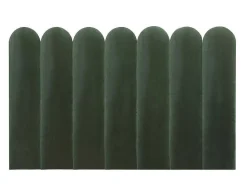 PASCAL MORABITO Hoofdeinde En Brugkast-Wandpaneel Voor Hoofdeinde Japi - 210 Cm - Fluweel - Groen - Van