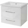 Vente-unique Wastafelmeubel-Wastafel + Wastafelmeubel Mcw-D16, Wit