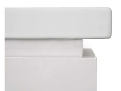 Vente-unique Wastafelmeubel-Wastafel + Wastafelmeubel Mcw-D16, Wit