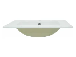 Vente-unique Wastafel-Wastafel Mcw-D16, 61Cm 18Mm Rand