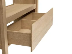 Vente-unique Dubbele Wastafel-Wastafelmeubel Met Inbouwwastafel - Eikenfineer - 120 Cm - Cosmoti