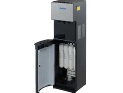 Vente-unique Klein Huishoudelijk Apparaat-Waterfontein - Koud/Warm Water - Grijs - Liman