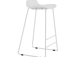 Venture Home Barkruk-Wave Barstoel Kuipstoel Wit.