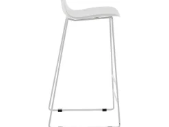 Venture Home Barkruk-Wave Barstoel Kuipstoel Wit.