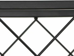 OZAIA Opbergaccessoire-Wijnfleshouder Voor 32 Flessen - L55 X H71 Cm - Metaal - Zwart - Bolinar