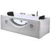 ELITESHOPPING Massagebad-Wit Hydromassagebad Chromotherapie 180 X 90 Cm 16 Jets Eden