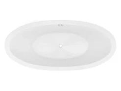 Shower & Design Vrijstaand Bad-Wit Vrijstaand Designbad - 225 Liter - 170 X 83 X 77 Cm - Alda