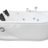 ELITESHOPPING Massagebad-Witte Hottub 170 X 115 Cm Voor 2 Personen 15 Jets Tulip
