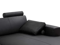 LINEA SOFA Xxl Hoekbank-Xxl Zevenzitsbank Hoogwaardig Leer Donatello Ii - Bruin - Hoek Links