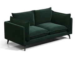 Vente-unique Bankstel 3+2-Zitbank 3+2 Plaatsen Kestrel Van Velours - Groen
