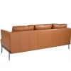 Angel Cerda 2En 3-Zitsbank-3-Zitsbank Bekleed In Bruin Leer 6171