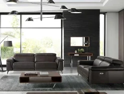 Angel Cerda Zitbank-2-Zitsbank Bruin Leer Relaxmechanismen 6050