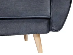 Vente-unique Klik-Klak En Bz Slaapbank-3-Zitsbank Mcw-J19, Stof/Textiel Antraciet