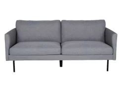 Vente-unique Modulair-Zoom Bank 2 Persoons Grijs.