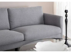 Vente-unique Modulair-Zoom Bank 2 Persoons Grijs.