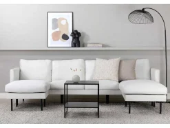 Vente-unique Modulair-Zoom Bank Ubank Lichtbeige.