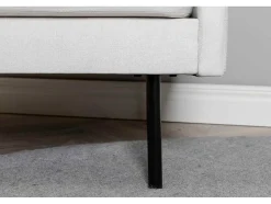 Vente-unique Aanbiedingen: Zitbank & Fauteuil-Zoom Fauteuil Lichtbeige.