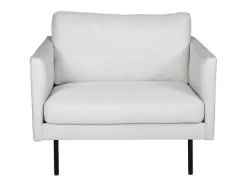 Vente-unique Aanbiedingen: Zitbank & Fauteuil-Zoom Fauteuil Lichtbeige.